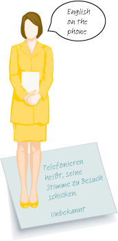 Trainerin f�r Telefonseminare in Englisch