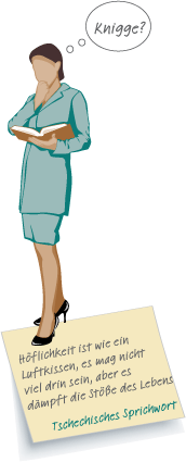 Trainerin f�r moderne Umgangsformen