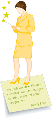 Trainerin f�r Wahrnehmung und Selbstbewusstsein